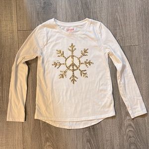 Flippy Sequin Snowflake Shirt